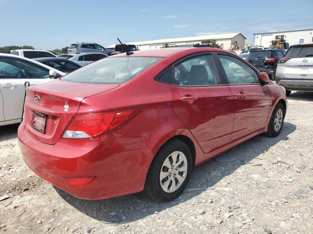 KMHCT4AE7HU251555 - 2017 HYUNDAI ACCENT SE RED photo 3