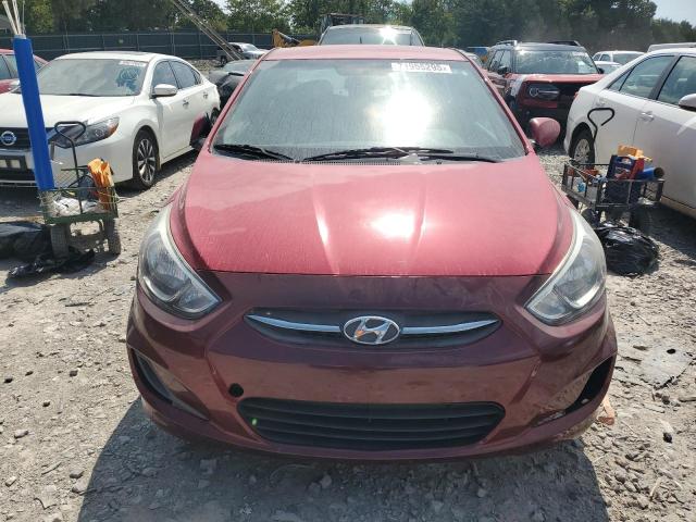 KMHCT4AE7HU251555 - 2017 HYUNDAI ACCENT SE RED photo 5