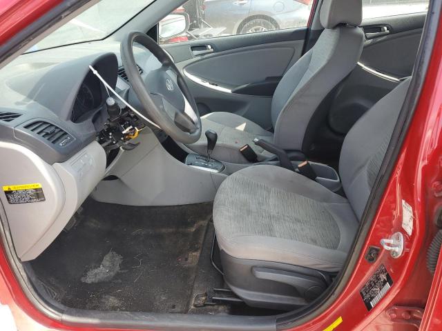 KMHCT4AE7HU251555 - 2017 HYUNDAI ACCENT SE RED photo 7