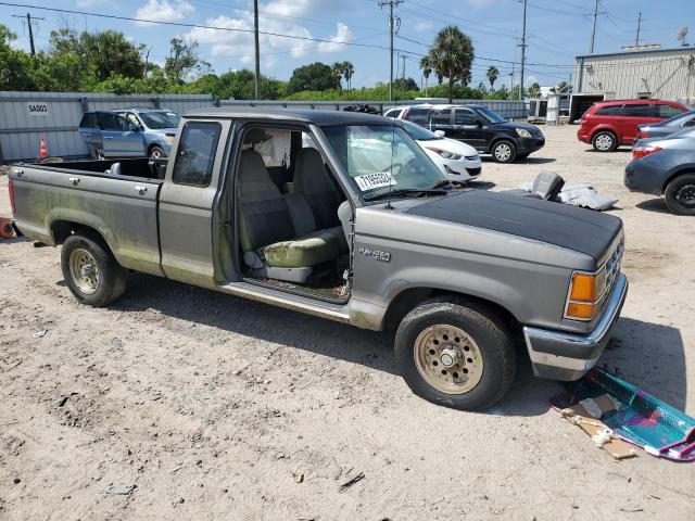 1FTCR14X7NPA23502 - 1992 FORD RANGER SUPER CAB GRAY photo 4