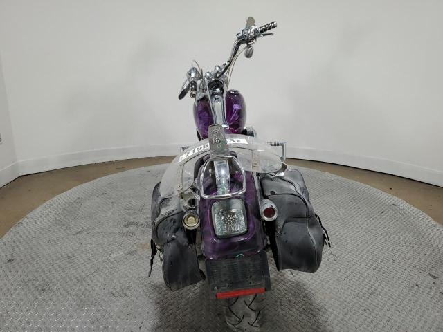 1HD1JBB116Y031026 - 2006 HARLEY-DAVIDSON FXSTDI PURPLE photo 4