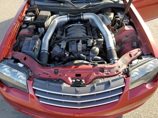 1C3AN69L74X006921 - 2004 CHRYSLER CROSSFIRE LIMITED RED photo 11