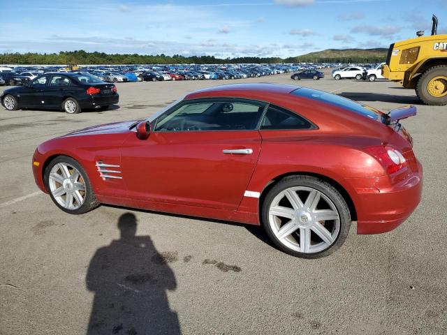 1C3AN69L74X006921 - 2004 CHRYSLER CROSSFIRE LIMITED RED photo 2