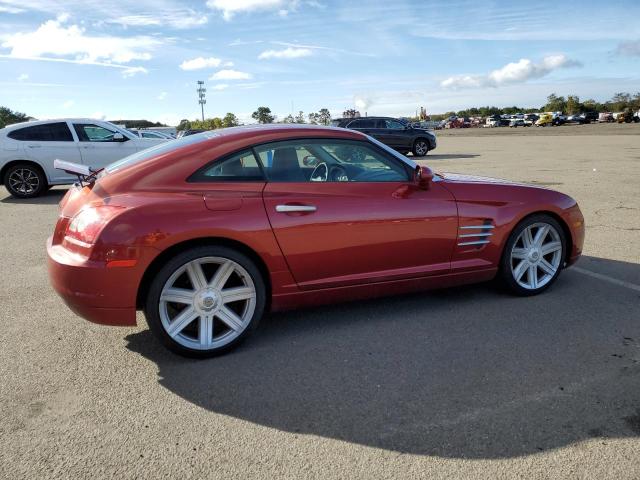 1C3AN69L74X006921 - 2004 CHRYSLER CROSSFIRE LIMITED RED photo 3
