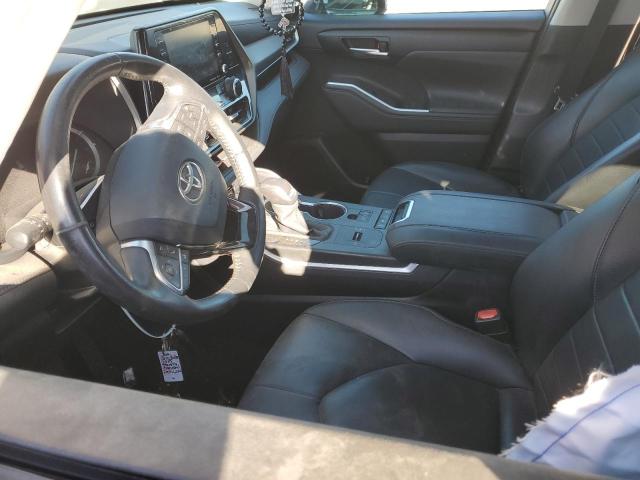 5TDGZRAH1LS009403 - 2020 TOYOTA HIGHLANDER XLE BLACK photo 7