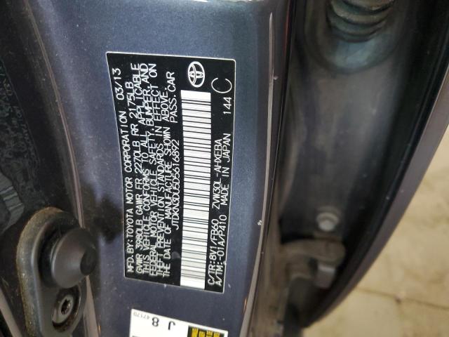 JTDKN3DU5D5616892 - 2013 TOYOTA PRIUS Grafit foto 12