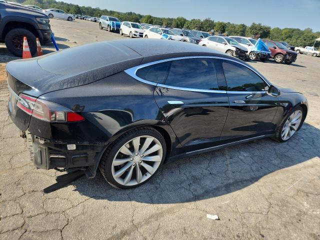 5YJSA1E19FF114702 - 2015 TESLA MODEL S BLACK photo 3