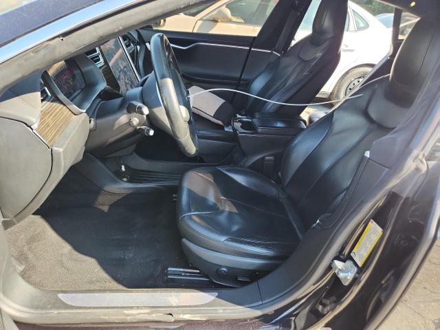5YJSA1E19FF114702 - 2015 TESLA MODEL S BLACK photo 7