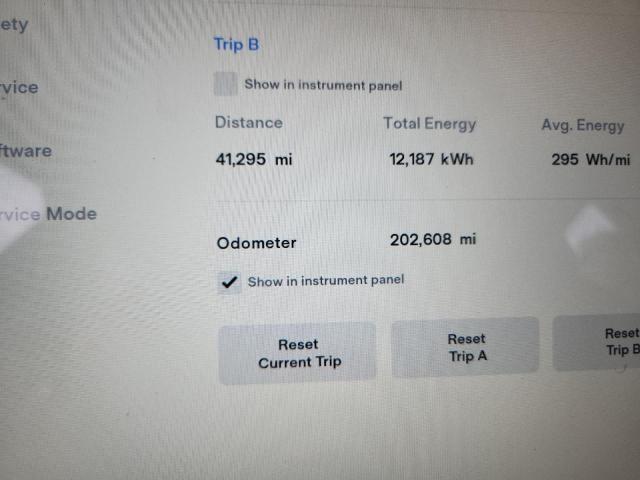 5YJSA1E19FF114702 - 2015 TESLA MODEL S BLACK photo 9