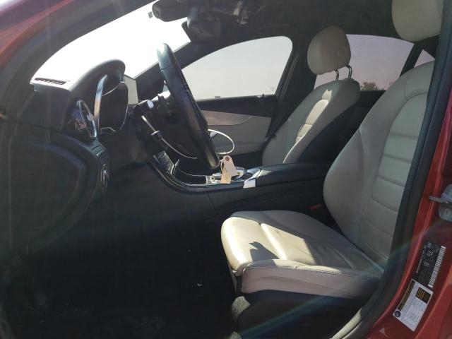 55SWF4KB3HU220517 - 2017 MERCEDES-BENZ C 300 4MATIC RED photo 7