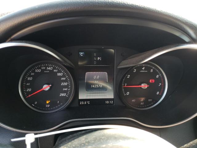 55SWF4KB3HU220517 - 2017 MERCEDES-BENZ C 300 4MATIC RED photo 9