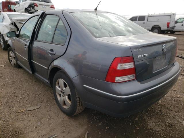 3VWSK69MX5M059599 - 2005 VOLKSWAGEN JETTA GLS GRAY photo 3