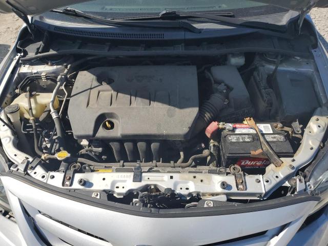 5YFBU4EE0CP067569 - 2012 TOYOTA COROLLA BASE Gümüş fotoğraf 11