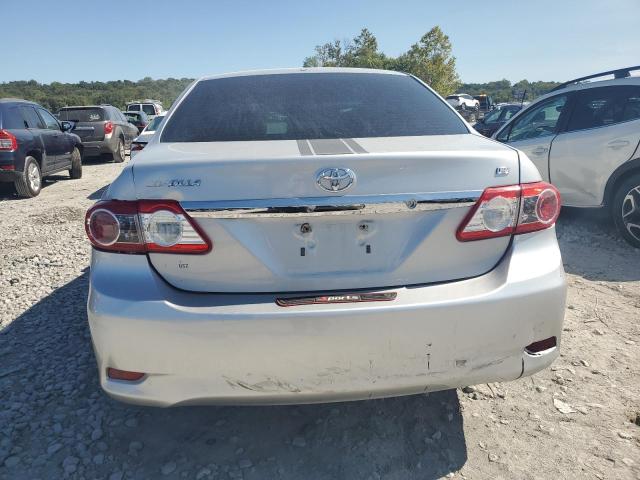 5YFBU4EE0CP067569 - 2012 TOYOTA COROLLA BASE Gümüş fotoğraf 6