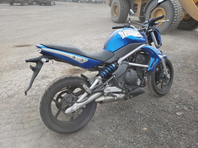 JKAEREC119DA35484 - 2009 KAWASAKI ER650 C BLUE photo 4