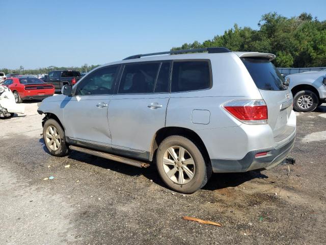 5TDZK3EH0CS072237 - 2012 TOYOTA HIGHLANDER BASE Gümüş fotoğraf 2