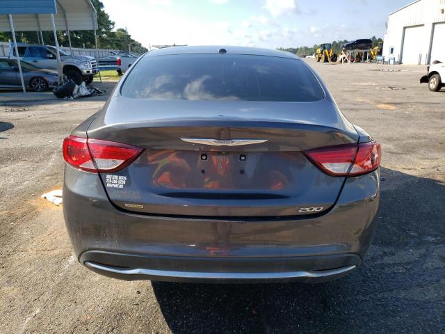 1C3CCCAB8GN126842 - 2016 CHRYSLER 200 LIMITED GRAY photo 6