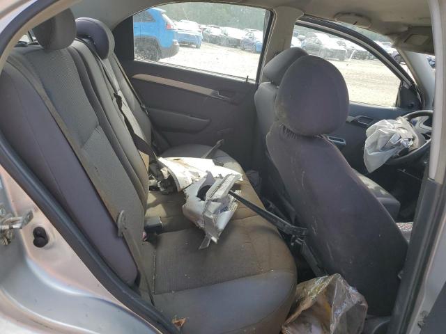 KL1TD56668B140877 - 2008 CHEVROLET AVEO BASE Gümüş foto 10