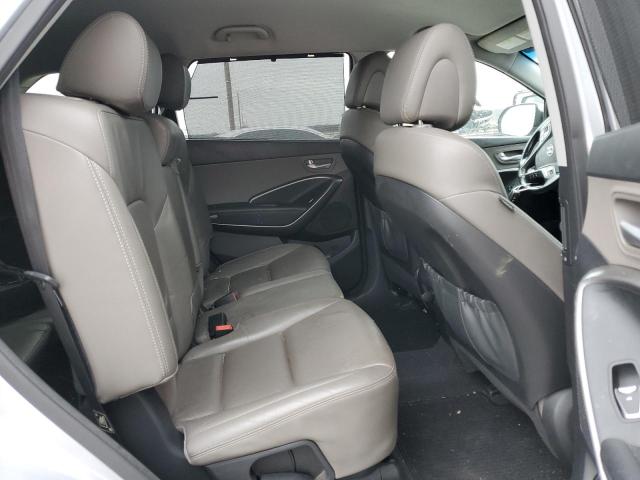 KM8SN4HF7HU194603 - 2017 HYUNDAI SANTA FE SE SILVER photo 10