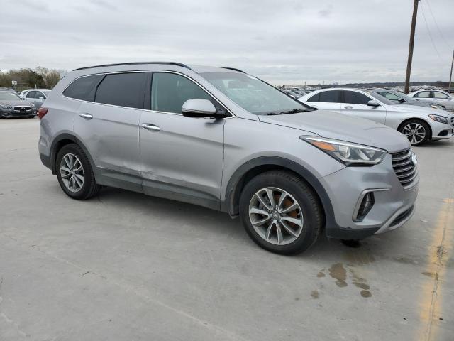 KM8SN4HF7HU194603 - 2017 HYUNDAI SANTA FE SE SILVER photo 4