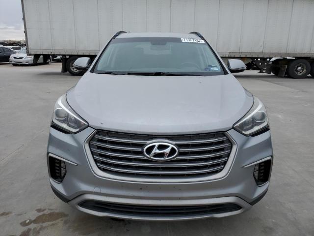 KM8SN4HF7HU194603 - 2017 HYUNDAI SANTA FE SE SILVER photo 5