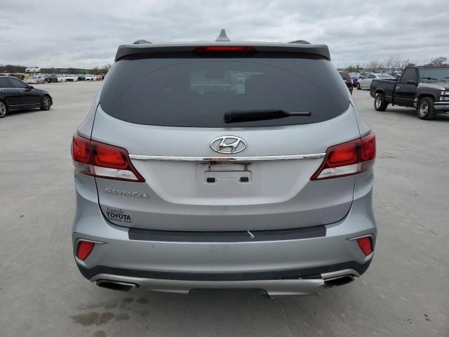 KM8SN4HF7HU194603 - 2017 HYUNDAI SANTA FE SE SILVER photo 6