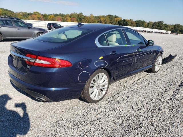 SAJWJ0EF7D8S79203 - 2013 JAGUAR XF BLUE photo 3