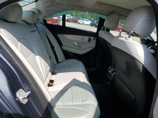 55SWF4KB9GU145160 - 2016 MERCEDES-BENZ C 300 4MATIC GRAY photo 10