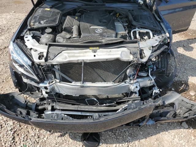 55SWF4KB9GU145160 - 2016 MERCEDES-BENZ C 300 4MATIC GRAY photo 11