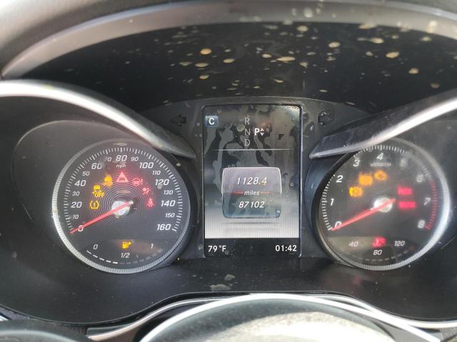 55SWF4KB9GU145160 - 2016 MERCEDES-BENZ C 300 4MATIC GRAY photo 9