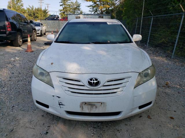 4T1BE46K87U654673 - 2007 TOYOTA CAMRY CE WHITE photo 5