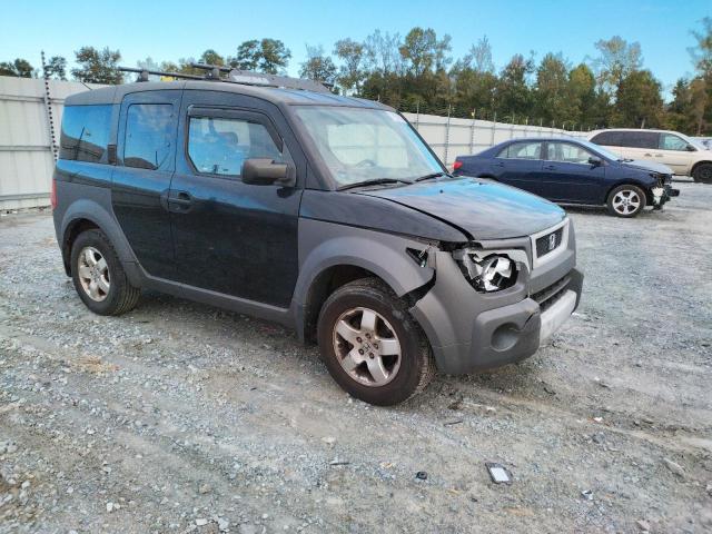 5J6YH285X4L001503 - 2004 HONDA ELEMENT EX BLACK photo 4