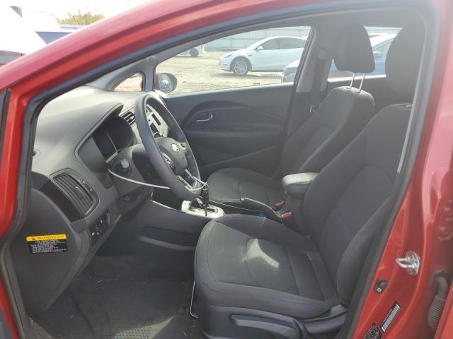 KNADN5A35D6129098 - 2013 KIA RIO EX RED photo 7