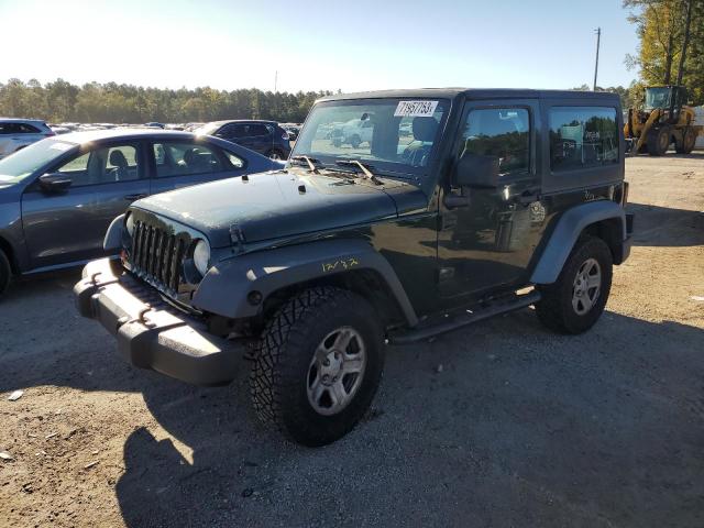 1J4AA2D16BL510736 - 2011 JEEP WRANGLER SPORT GREEN photo 1