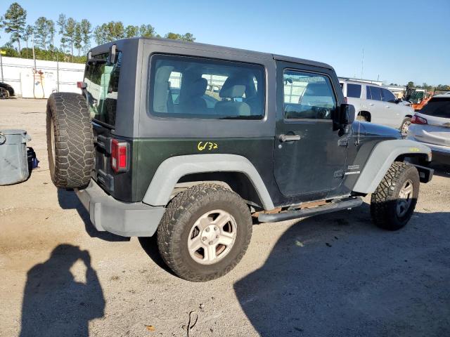 1J4AA2D16BL510736 - 2011 JEEP WRANGLER SPORT GREEN photo 3