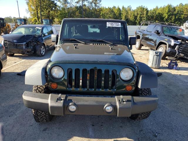 1J4AA2D16BL510736 - 2011 JEEP WRANGLER SPORT GREEN photo 5