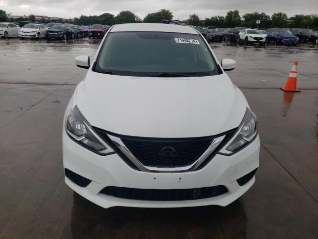 3N1AB7APXKY263465 - 2019 NISSAN SENTRA S WHITE photo 5