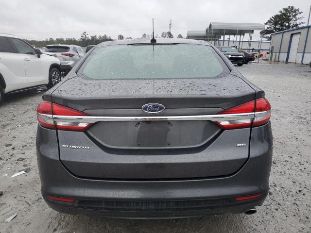 3FA6P0H75JR171440 - 2018 FORD FUSION SE BLACK photo 6