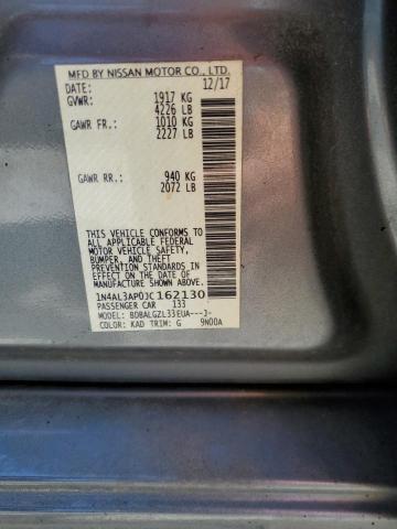 1N4AL3AP0JC162130 - 2018 NISSAN ALTIMA 2.5 GRAY photo 12