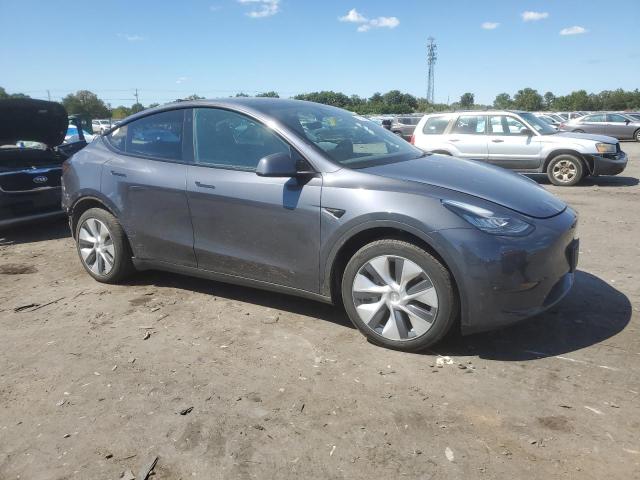 7SAYGAEE9NF394277 - 2022 TESLA MODEL Y GRAY photo 4