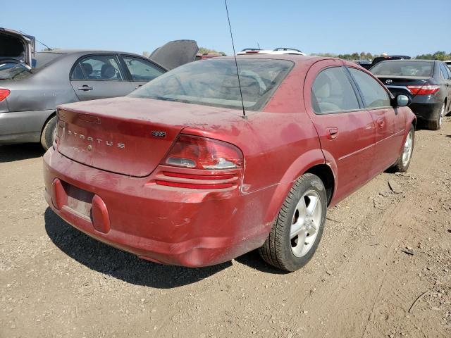 1B3EL46R54N293298 - 2004 DODGE STRATUS SXT RED photo 3