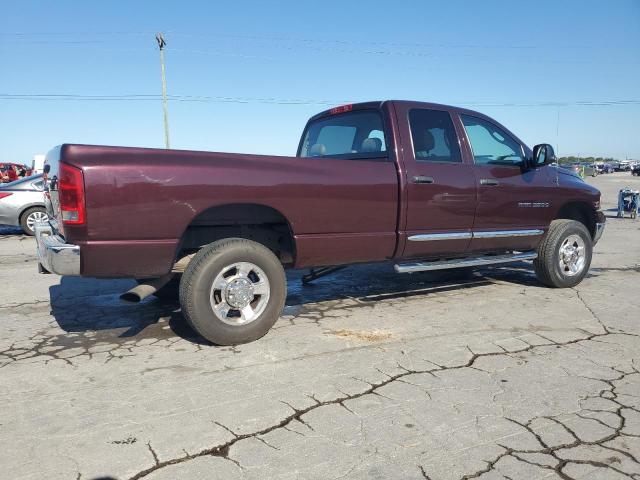3D7KU28C04G265757 - 2004 DODGE RAM 2500 ST BURGUNDY photo 3