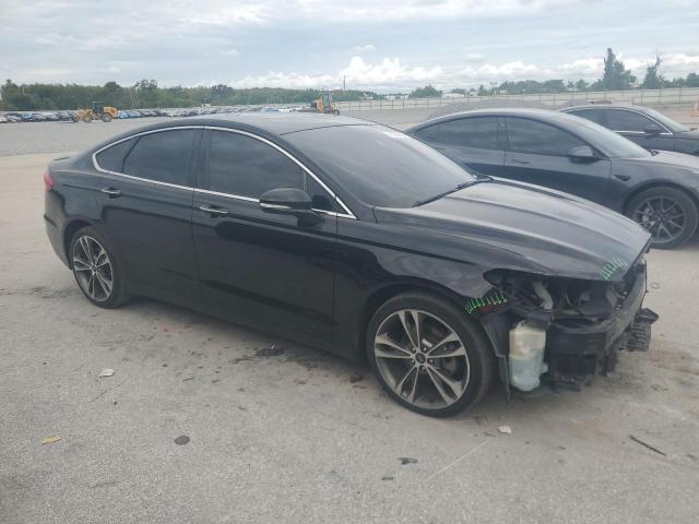 3FA6P0K94KR217349 - 2019 FORD FUSION TITANIUM შავი ფოტო 4