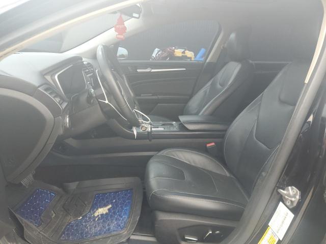 3FA6P0K94KR217349 - 2019 FORD FUSION TITANIUM შავი ფოტო 7