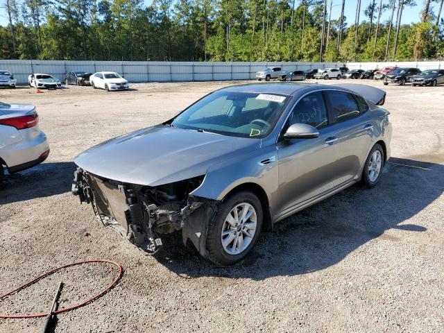 5XXGT4L35HG175969 - 2017 KIA OPTIMA LX SILVER photo 1