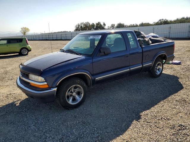 1GCCS19591K149380 - 2001 CHEVROLET S TRUCK S10 BLUE photo 1