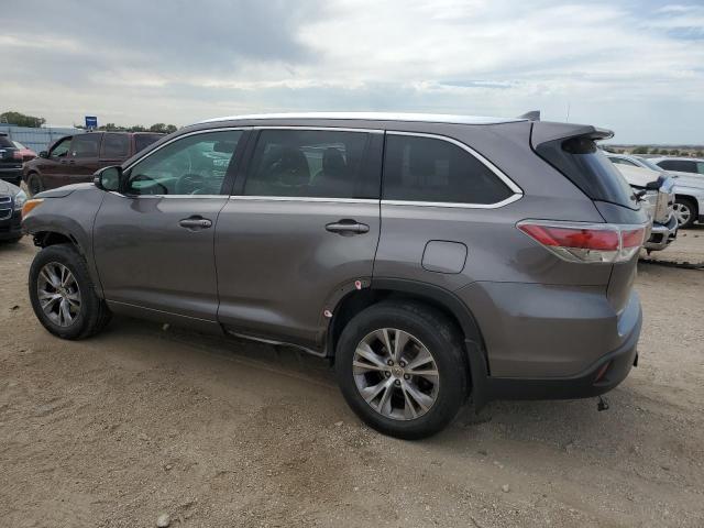 5TDJKRFHXFS096466 - 2015 TOYOTA HIGHLANDER XLE Boz foto 2