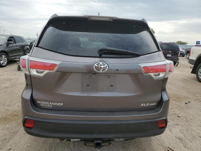 5TDJKRFHXFS096466 - 2015 TOYOTA HIGHLANDER XLE Boz foto 6