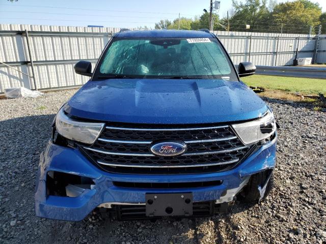 1FMSK7DH1MGC36984 - 2021 FORD EXPLORER XLT BLUE photo 5