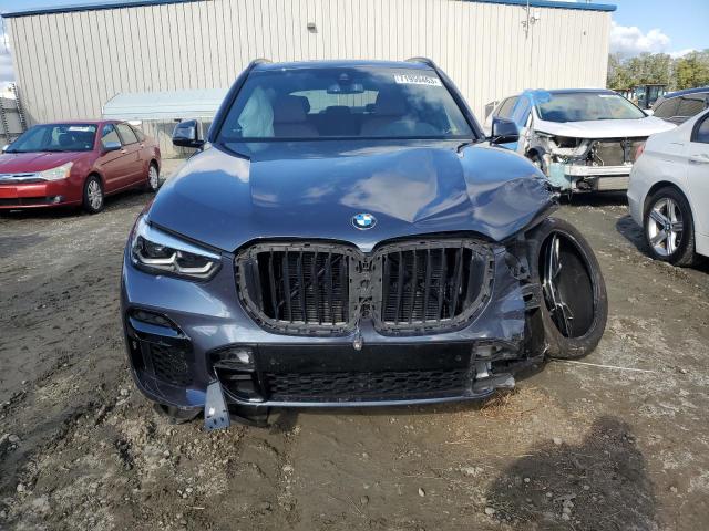 5UXCR6C04N9K42759 - 2022 BMW X5 XDRIVE40I BLUE photo 5